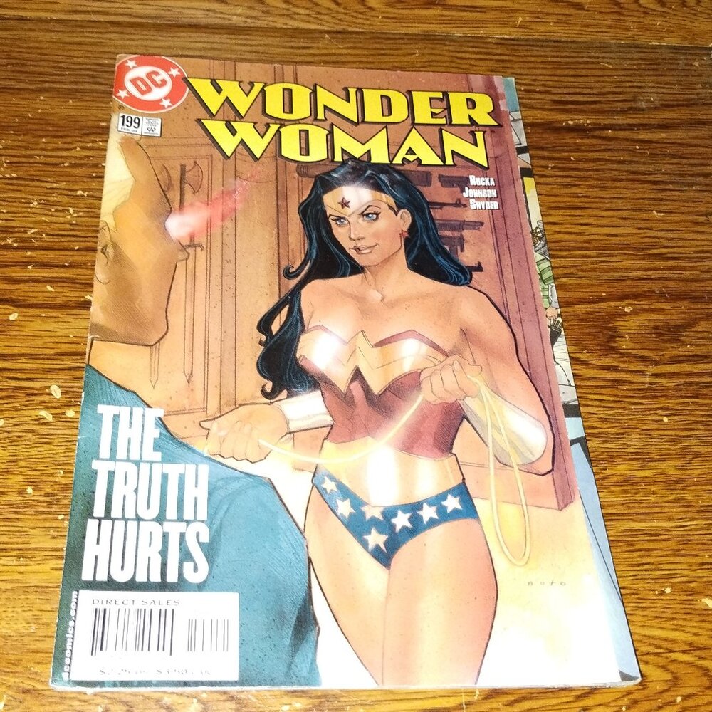 Wonder Woman #199 (2nd Series) (DC Comics, 2004) Pull out Cover